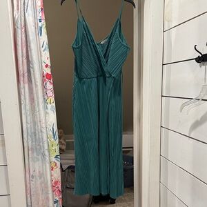 H&M Teal Maxi Dress